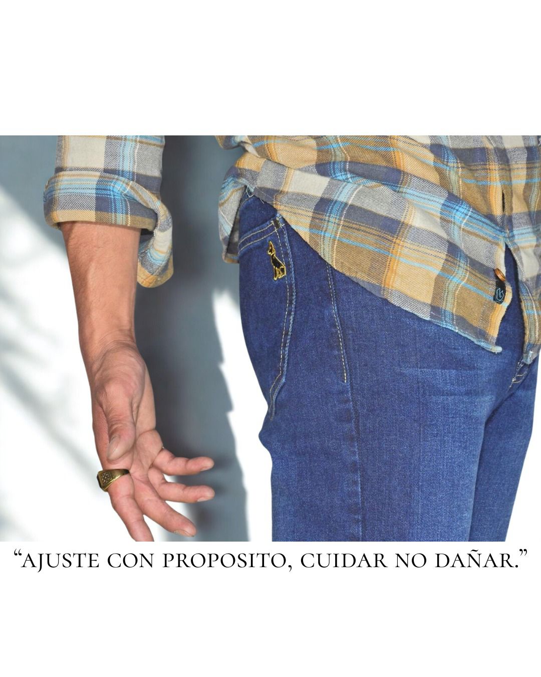 Hombre corte Ajuste Elegante color Stone