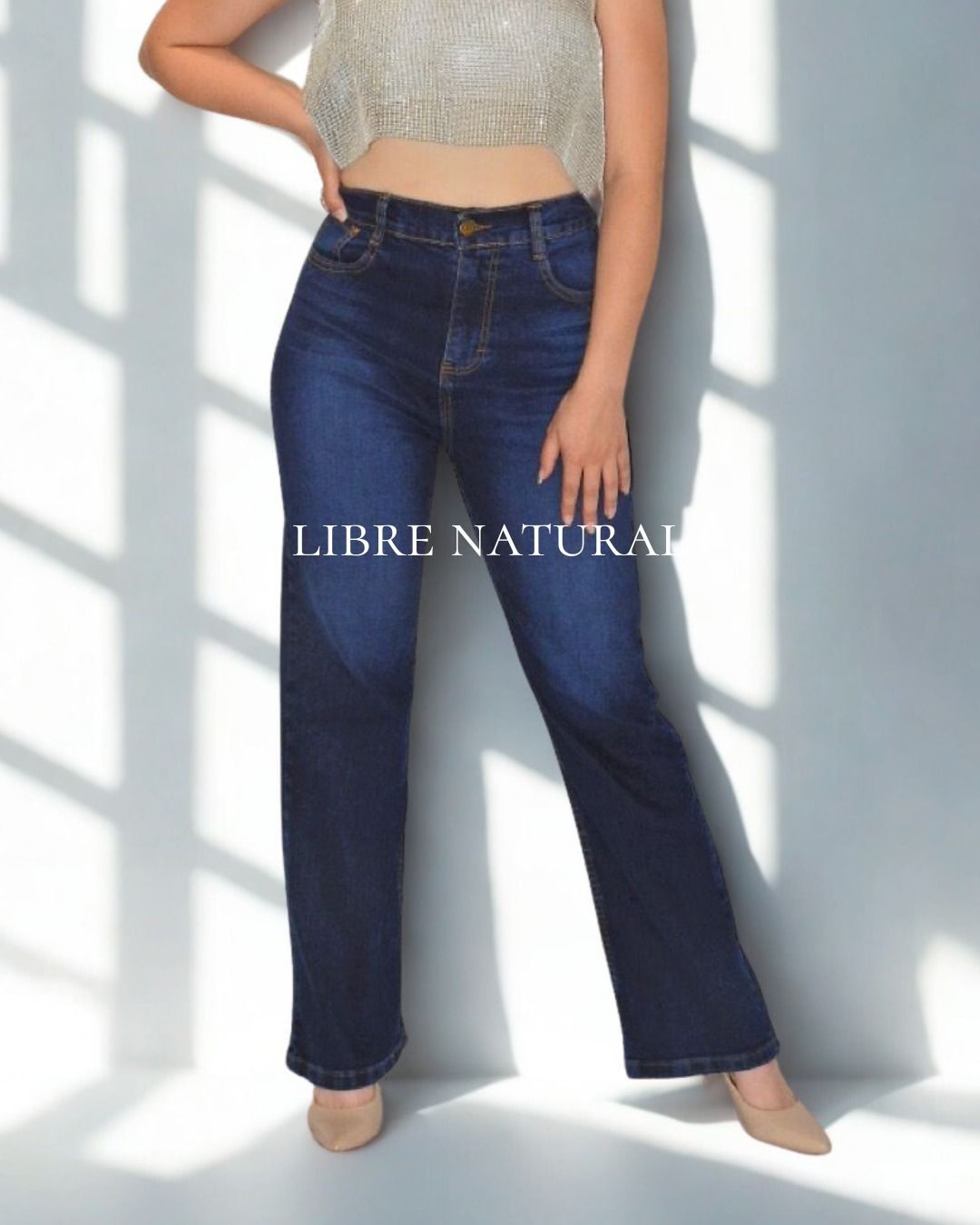 Mujer corte Libre Natural color Stone