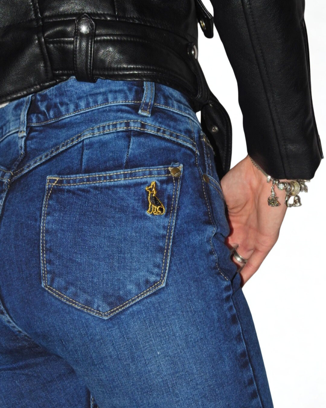 Mujer corte Ajuste Elegante color Medio